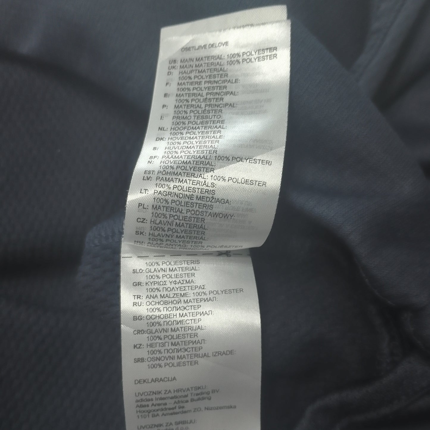 Felpa con cappuccio Adidas big logo