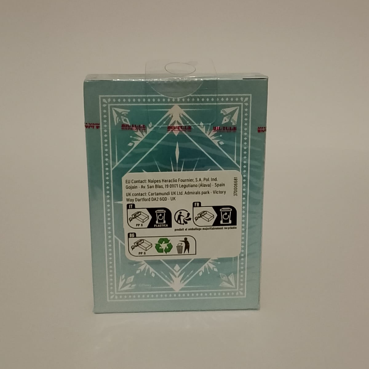 carte poker frozen retro