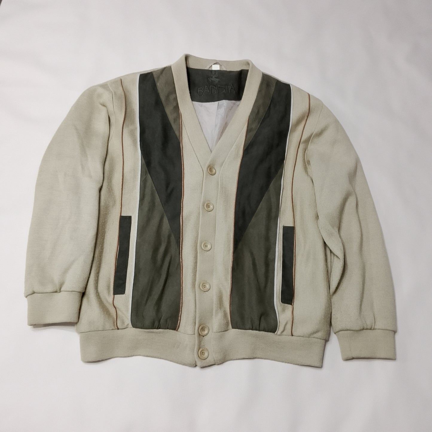 Cardigan Babista scollo V e bottoni