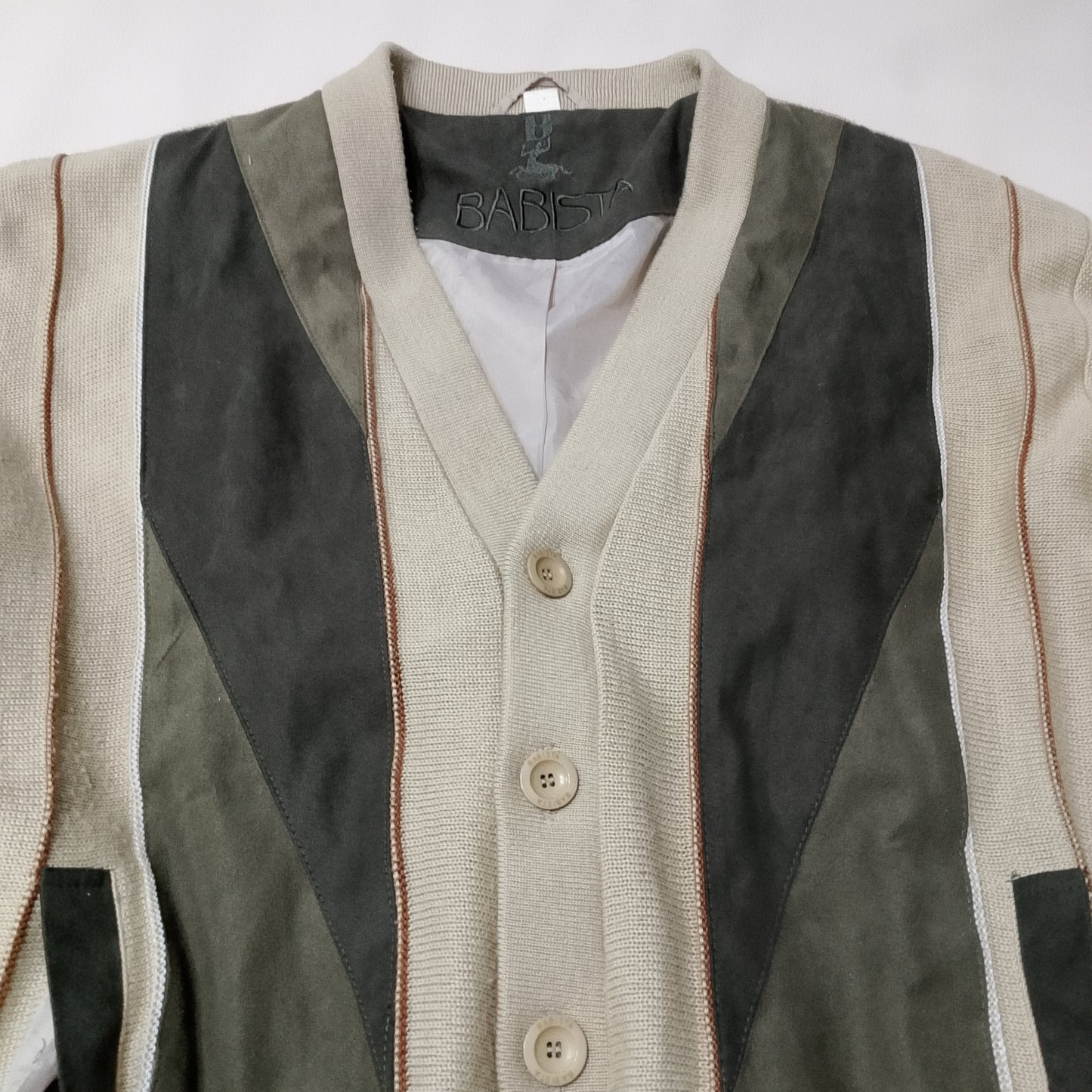 Cardigan Babista scollo V e bottoni