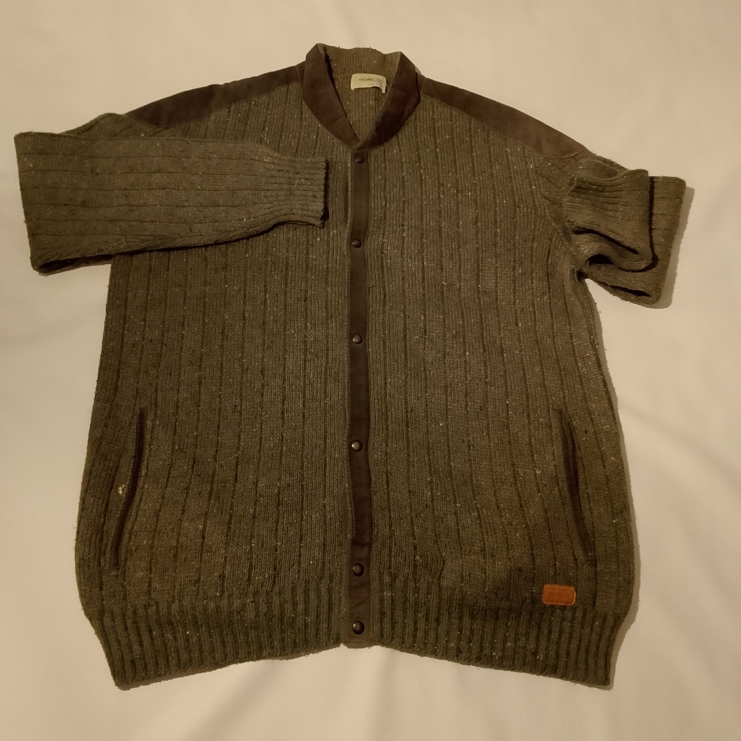 Cardigan Hemmond con spalline scamosciate