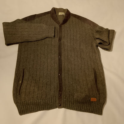 Cardigan Hemmond con spalline scamosciate