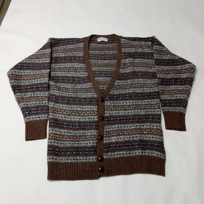 Cardigan James Dillon motivo fair isle