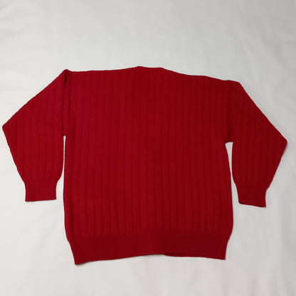 Cardigan settebello scollo V colore bordeaux