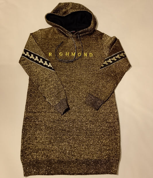 Felpa con cappuccio John Richmond Gold