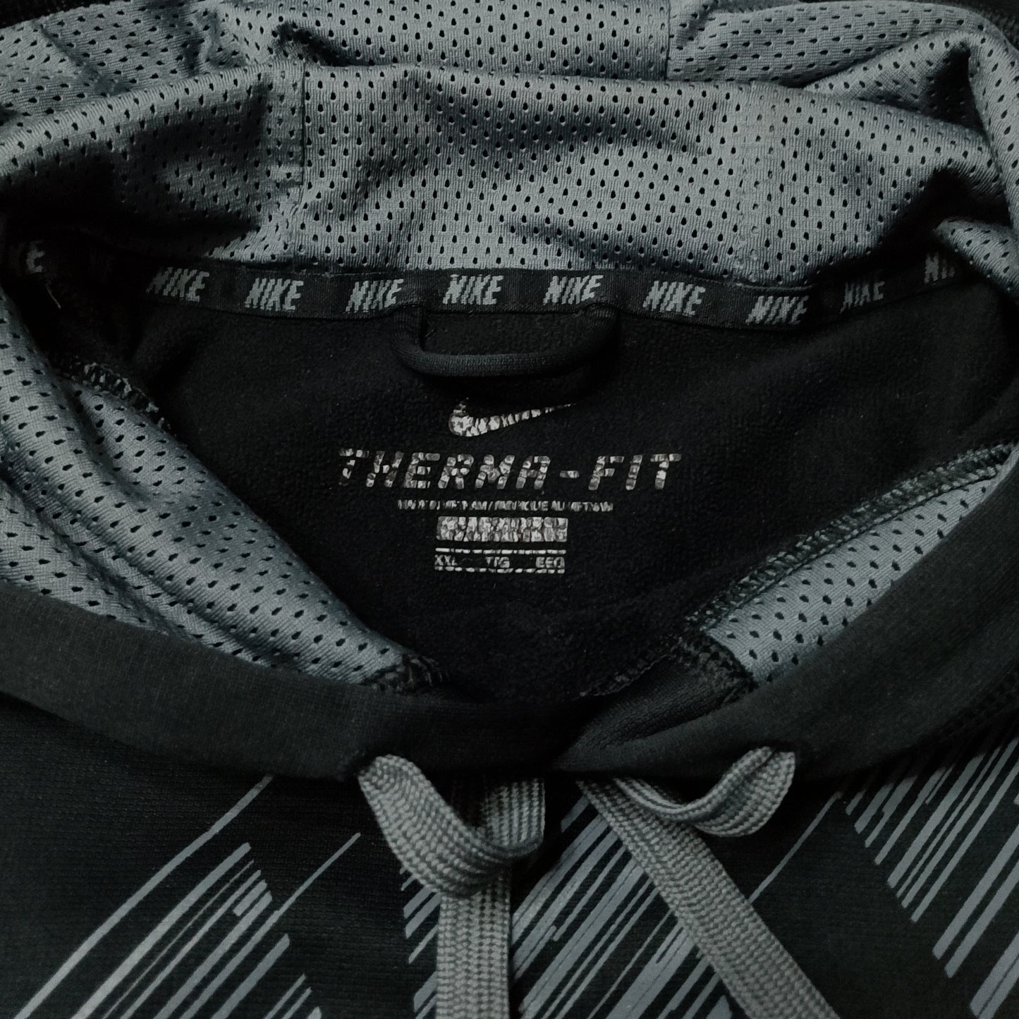 Felpa con cappuccio Nike big logo