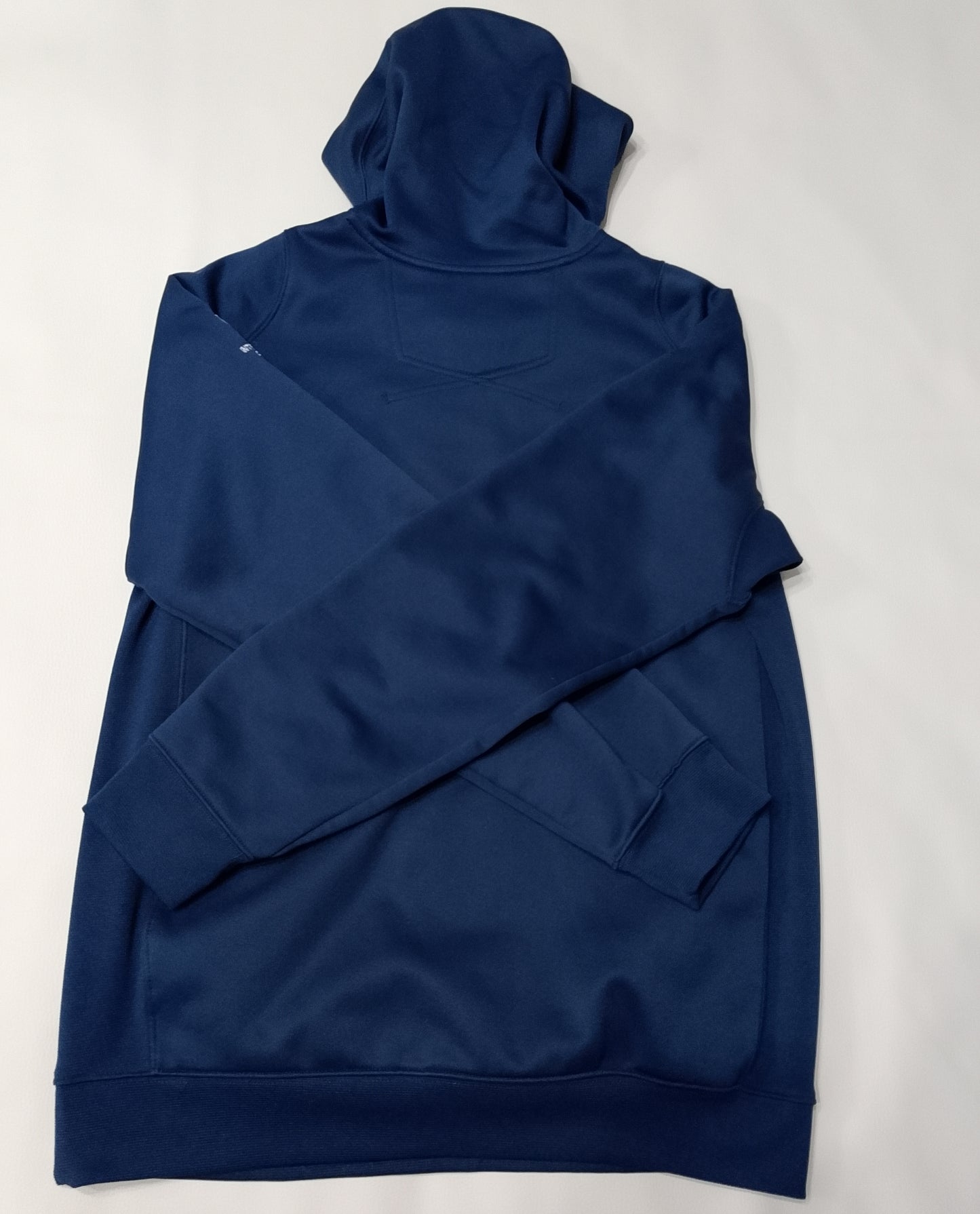 Felpa con cappuccio Nike therma fit blu navy