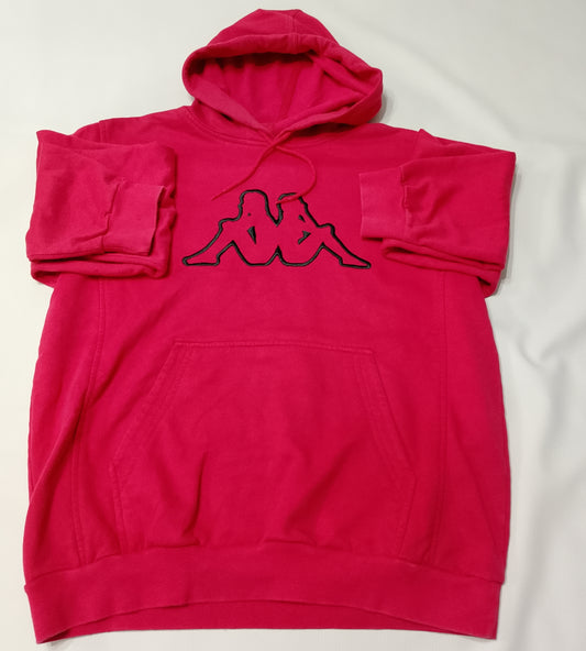 Felpa con cappuccio kappa big logo