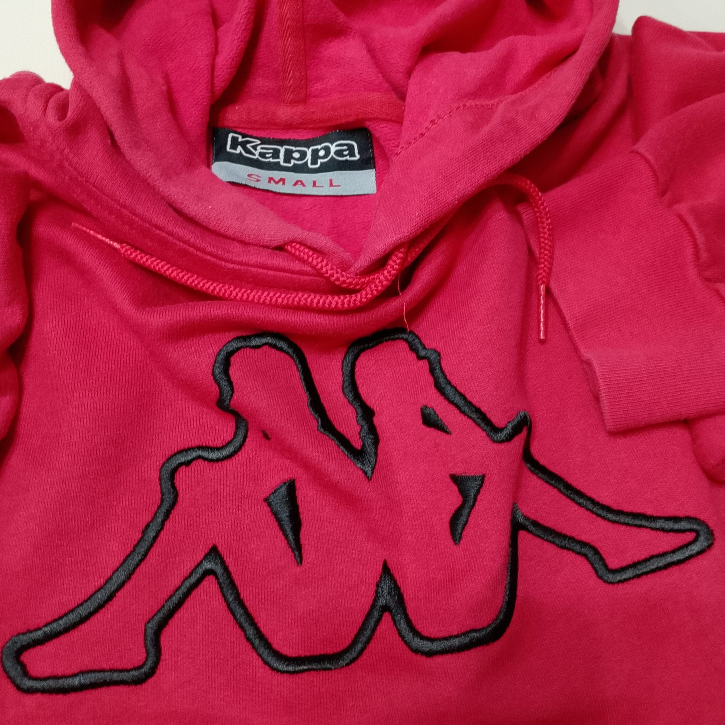 Felpa con cappuccio kappa big logo