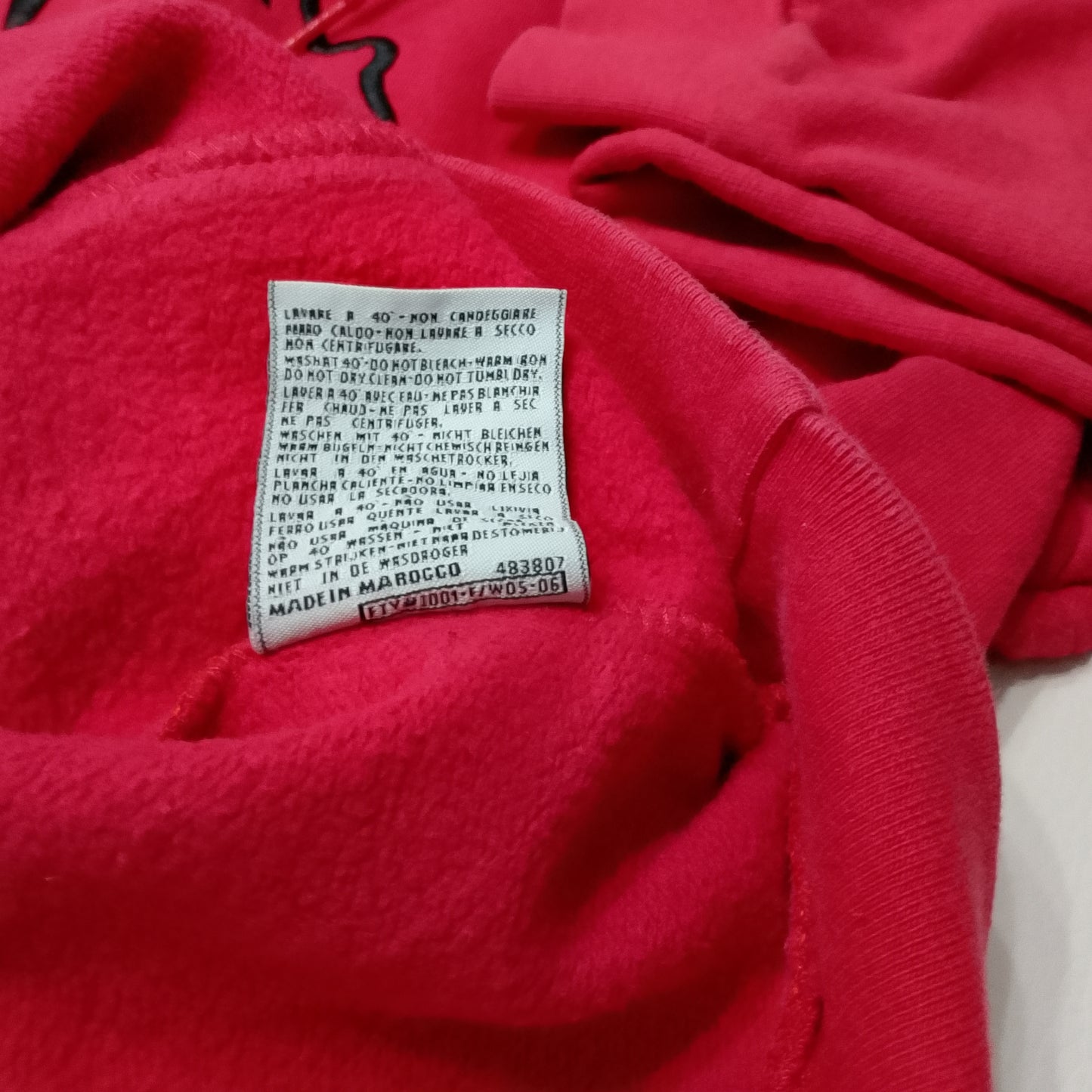 Felpa con cappuccio kappa big logo