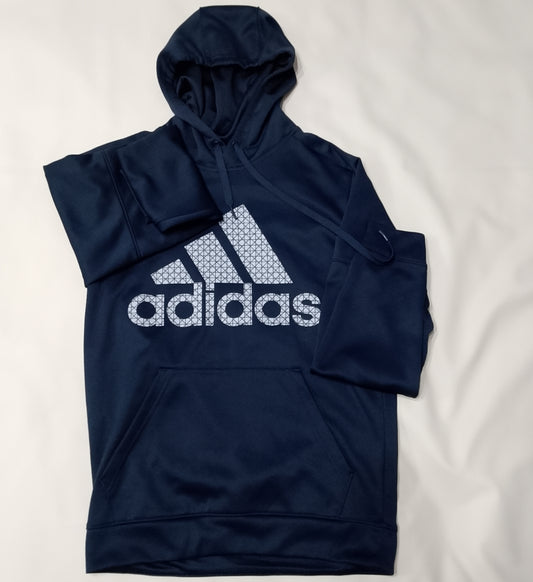 Felpa con cappuccio Adidas big logo