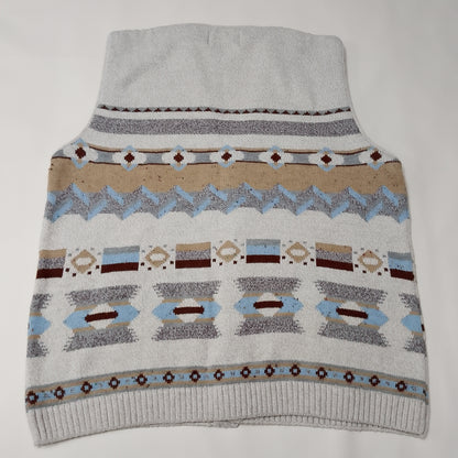 Gilet Angelo Greco motivo geometrico