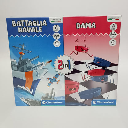 dama e battaglia navale fronte