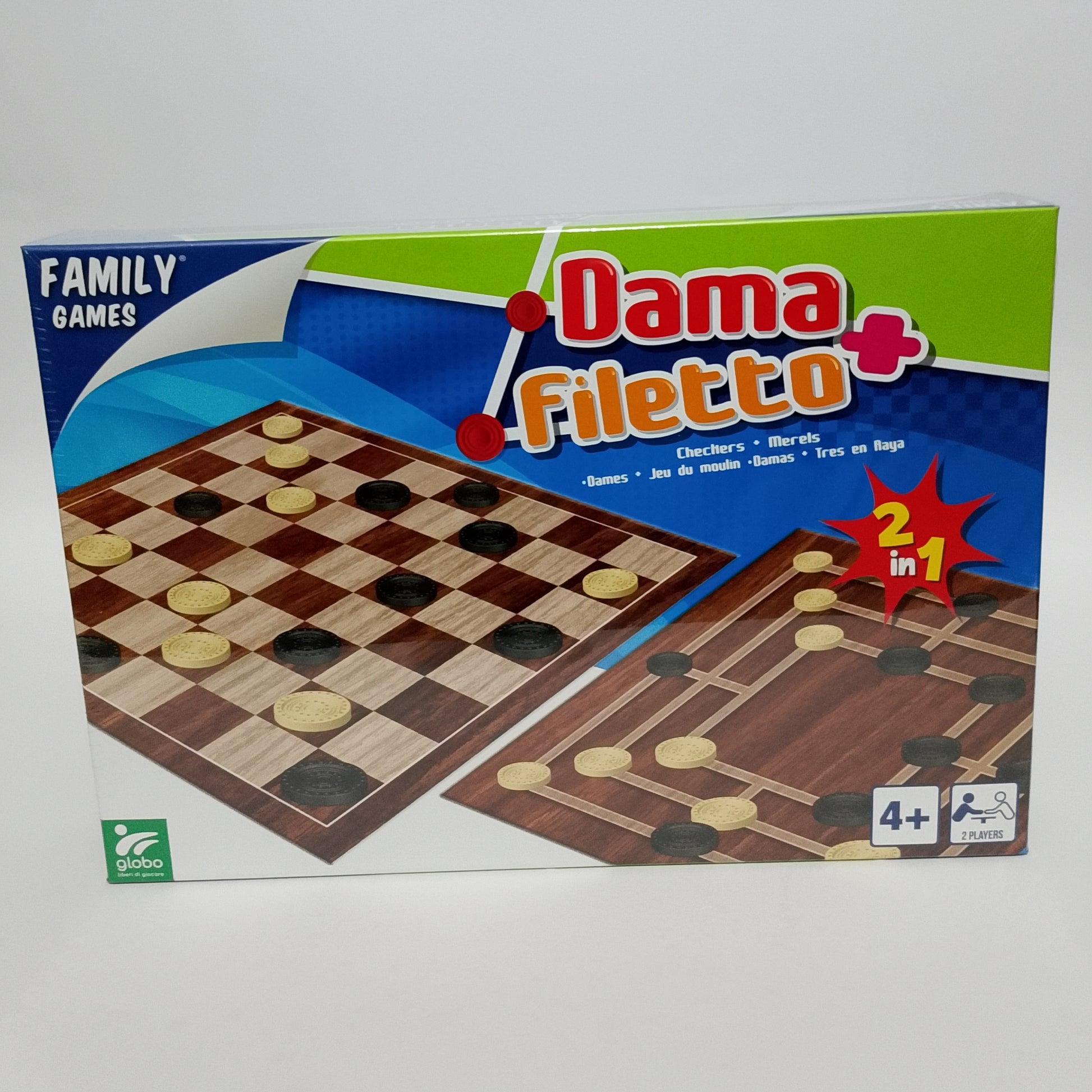 dama e filetto  fronte
