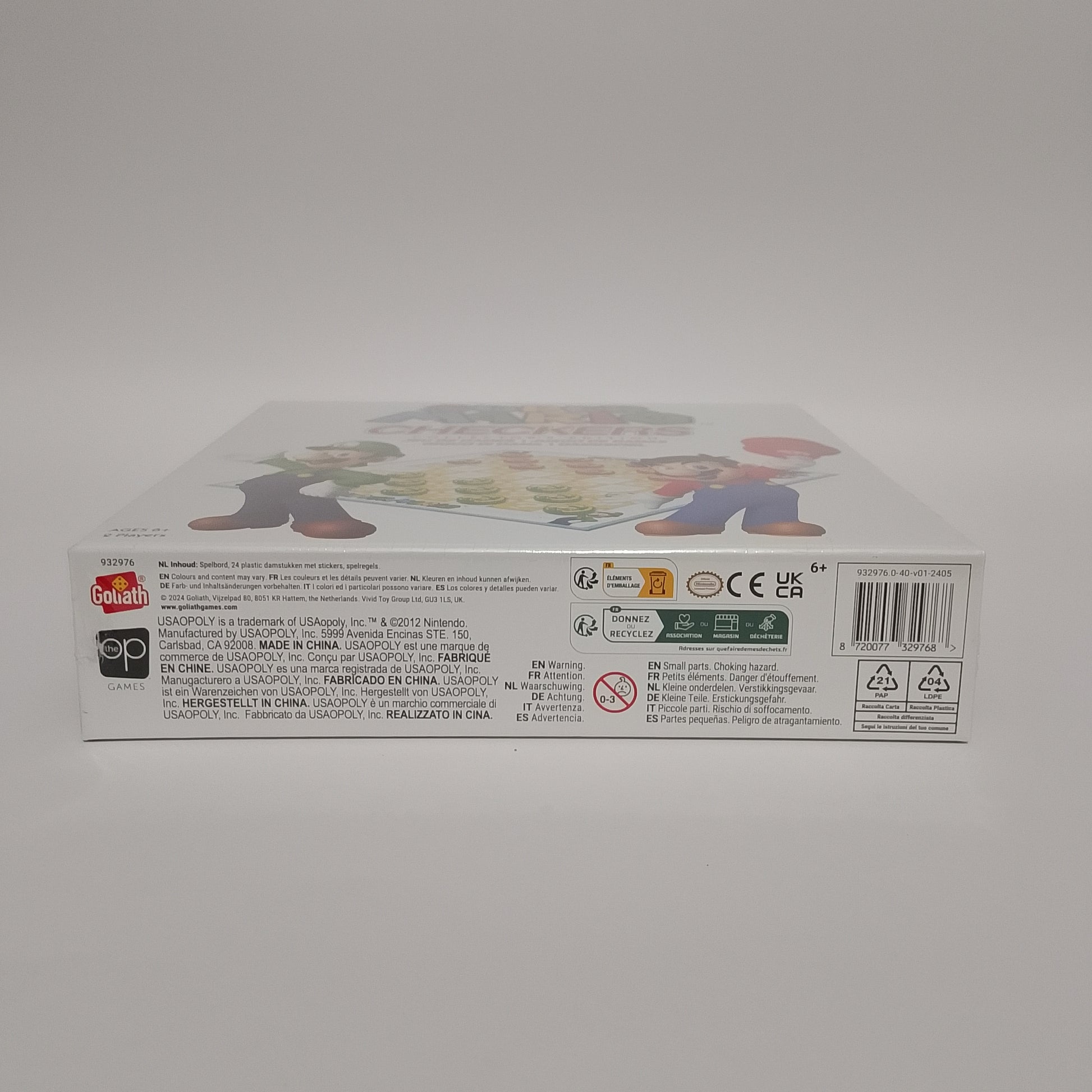 super mario checkers lato