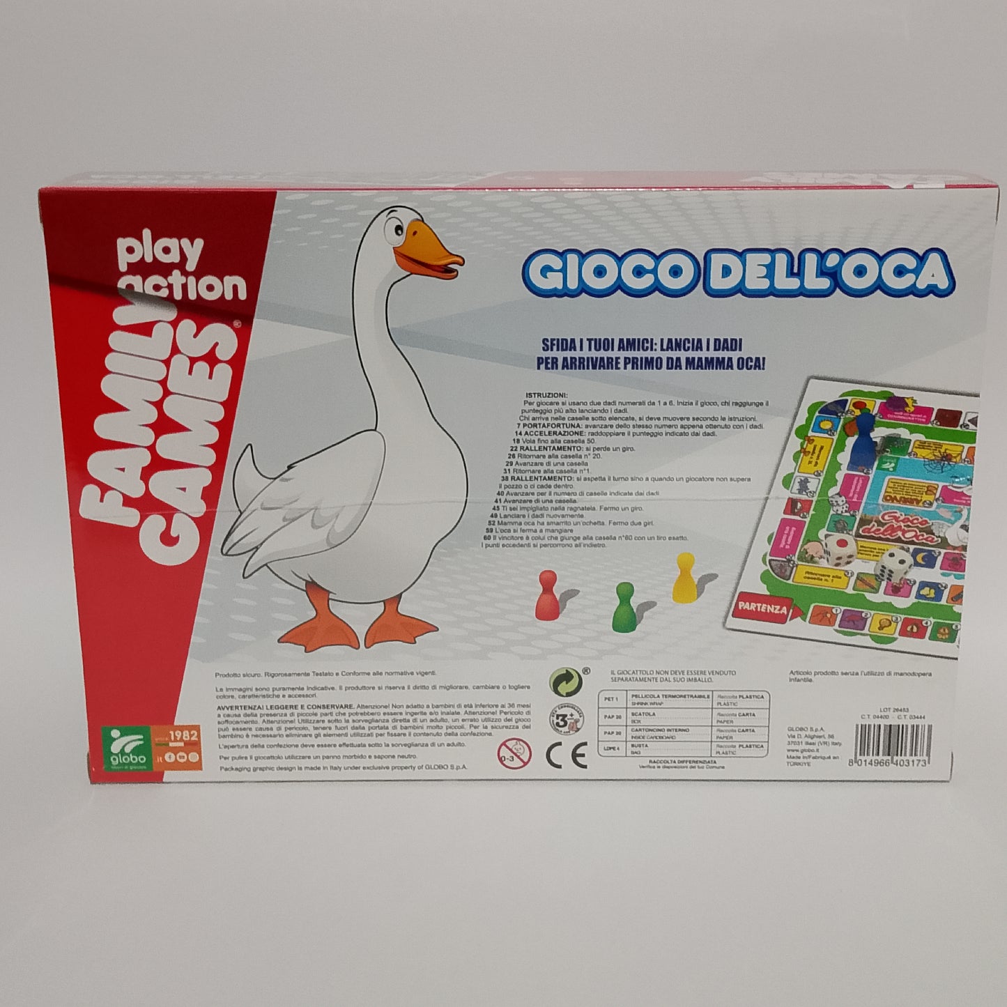 gioco dell'oca retro
