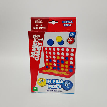 in fila per 4 fronte