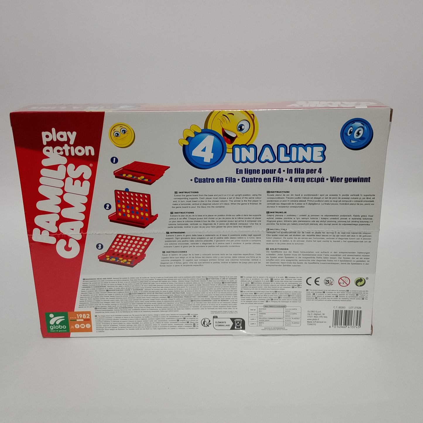 in fila per 4 maxi retro