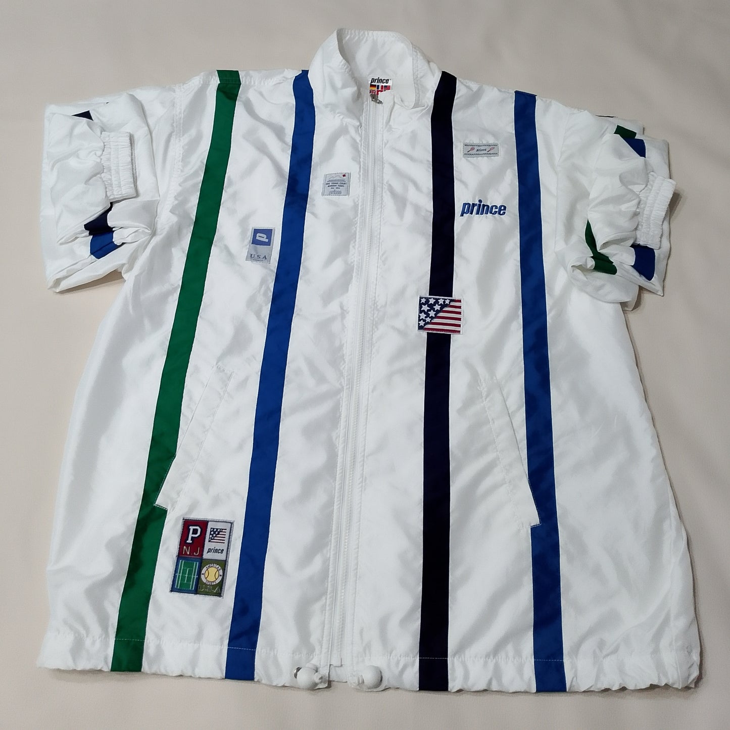 Kway Prince con toppe Usa