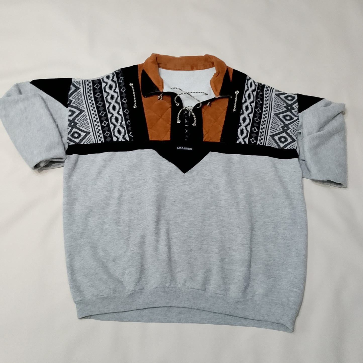 Maglione Lift Company spalle scamosciate