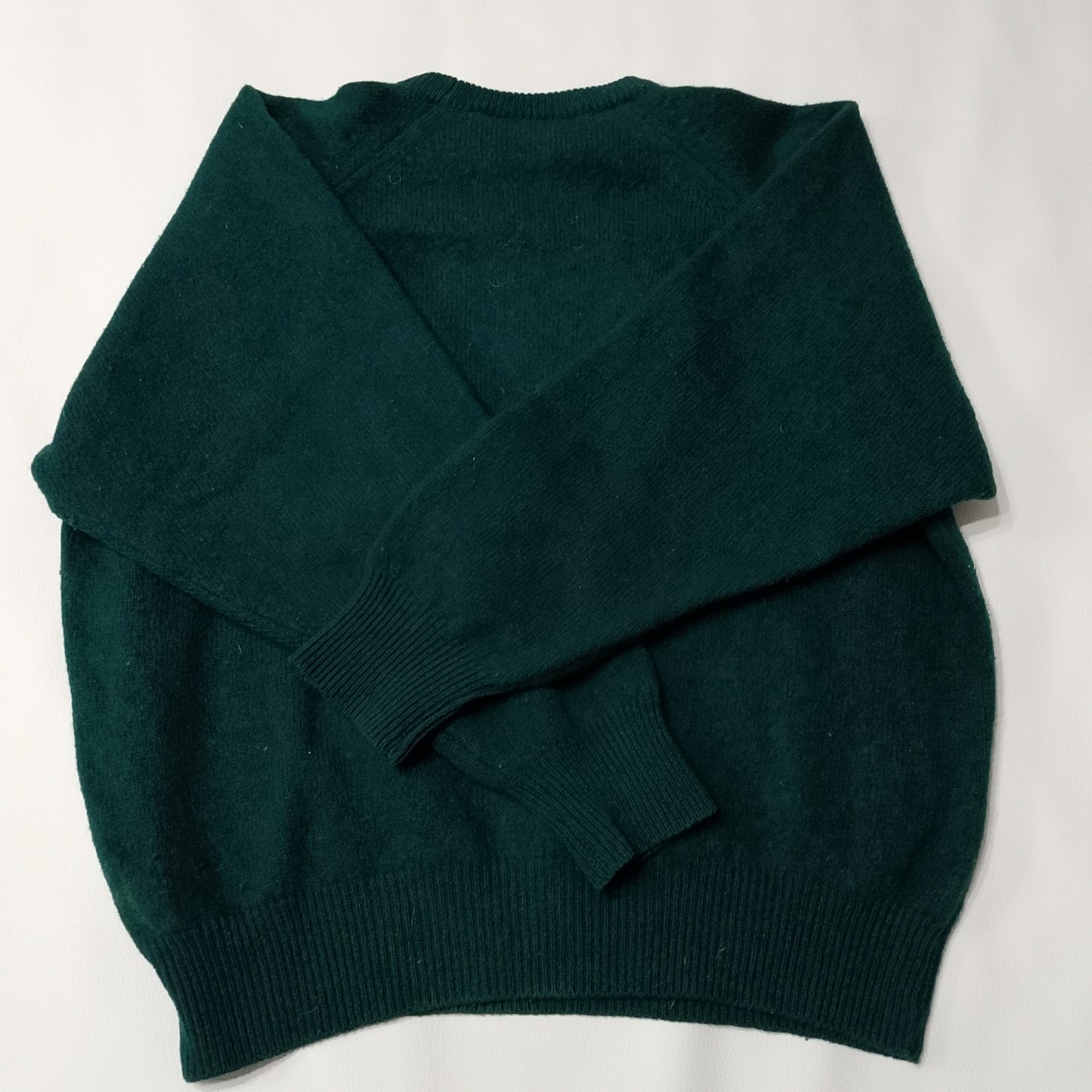 Maglione New Basic verde scuro ricamo mazze da golf