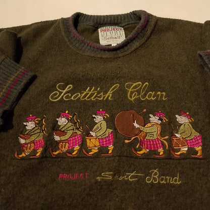 Maglione Sport Project con ricamo Scottish Clan