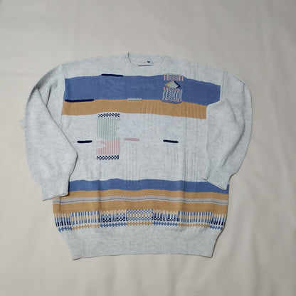 Maglione girocollo Maremma motivo astratto