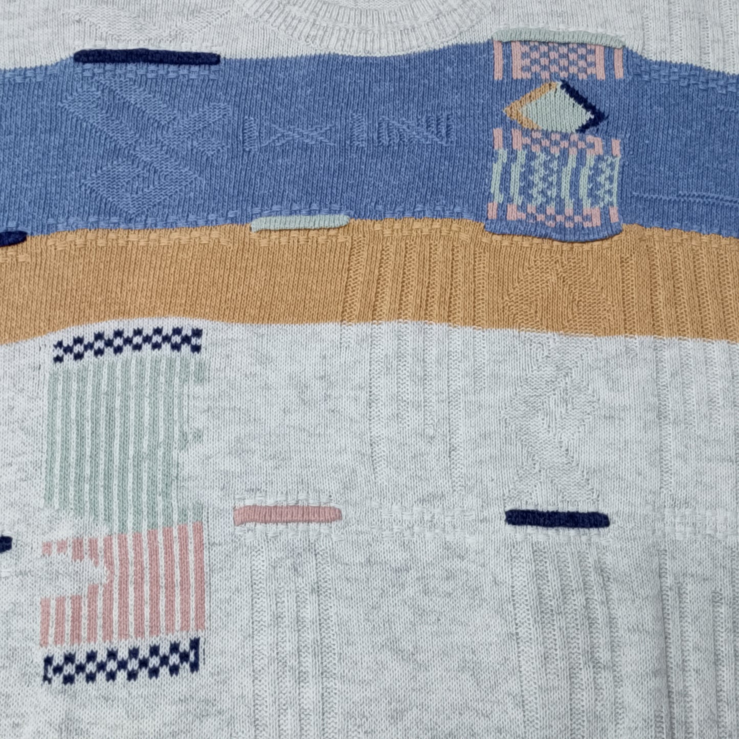 Maglione girocollo Maremma motivo astratto