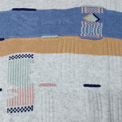 Maglione girocollo Maremma motivo astratto