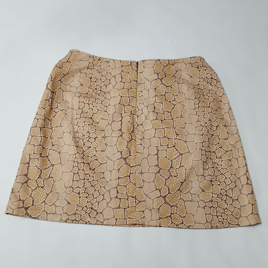 Minigonna Versace stampa serpente