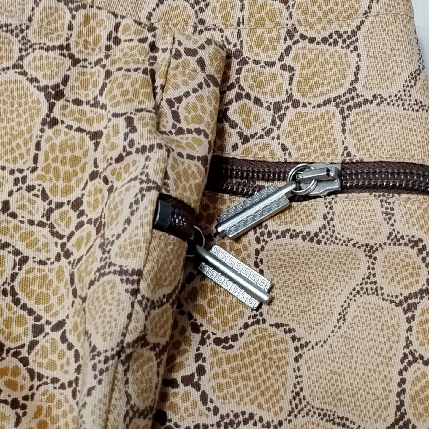 Minigonna Versace stampa serpente