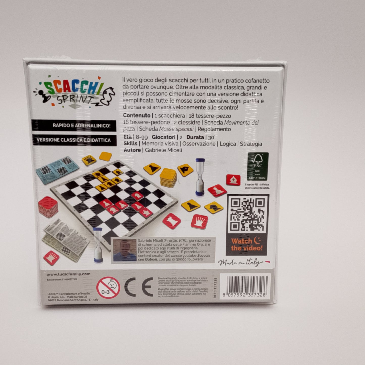 scacchi sprint retro