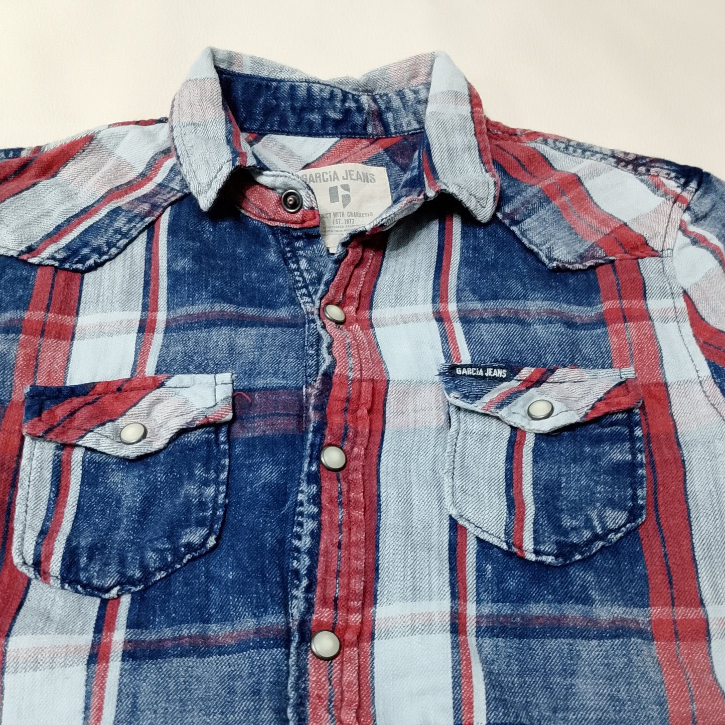 camicia garcia jeans stile western